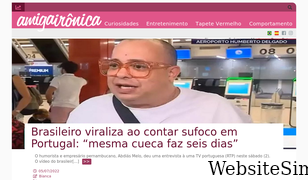 amigaironica.com.br Screenshot