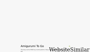 amigurumitogo.com Screenshot
