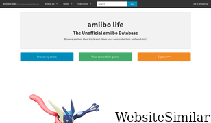 amiibo.life Screenshot