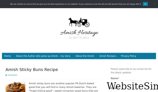 amish-heritage.org Screenshot