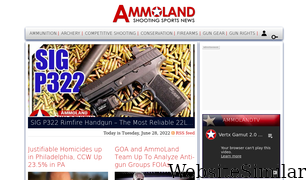 ammoland.com Screenshot