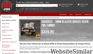 ammunitiontogo.com Screenshot