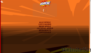 amokcasino.com Screenshot