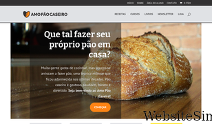 amopaocaseiro.com.br Screenshot