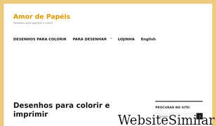 amordepapeis.com.br Screenshot