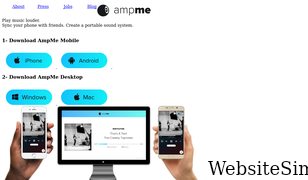 ampme.com Screenshot