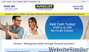 amscot.com Screenshot