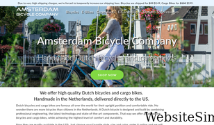 amsterdam-bicycle.com Screenshot