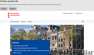 amsterdam.nl Screenshot