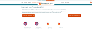 amsterdamumc.nl Screenshot