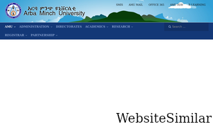 amu.edu.et Screenshot