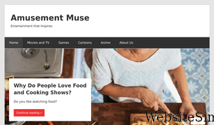 amusementmuse.com Screenshot