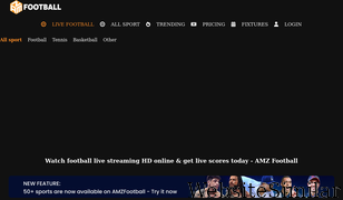 amzfootball.com Screenshot