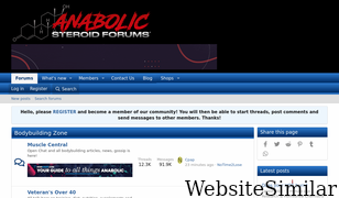 anabolicsteroidforums.com Screenshot