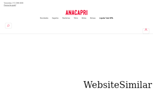 anacapri.com.br Screenshot