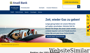 anadibank.com Screenshot