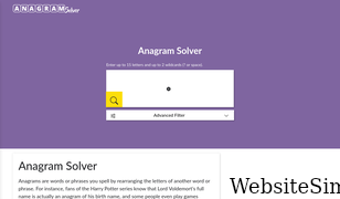anagram-solver.io Screenshot