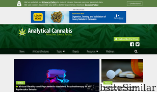 analyticalcannabis.com Screenshot