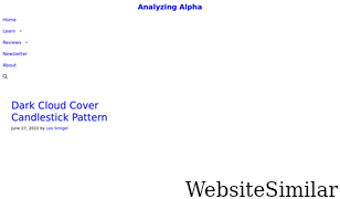 analyzingalpha.com Screenshot