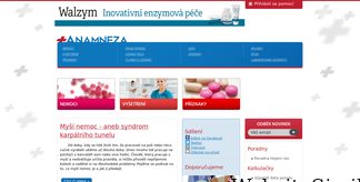 anamneza.cz Screenshot