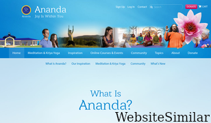 ananda.org Screenshot