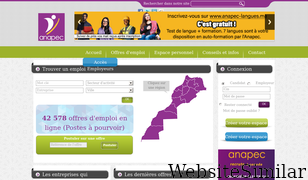 anapec.org Screenshot