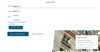 anaxago.com Screenshot