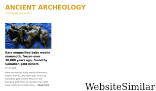 ancient-archeology.com Screenshot