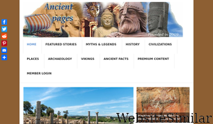 ancientpages.com Screenshot