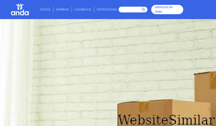 anda.com.uy Screenshot
