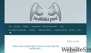 andelskapani.cz Screenshot