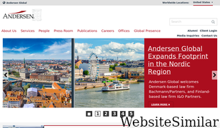 andersen.com Screenshot