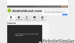 androidlost.com Screenshot
