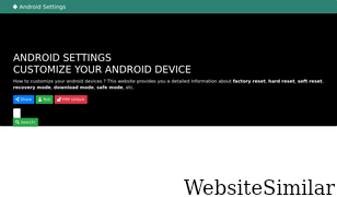 androidsettings.net Screenshot