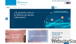 andromaco.com Screenshot