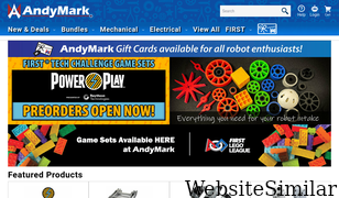 andymark.com Screenshot