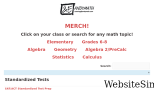 andymath.com Screenshot