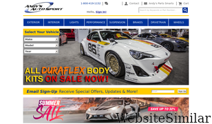 andysautosport.com Screenshot