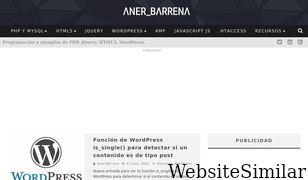 anerbarrena.com Screenshot