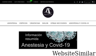 anestesiar.org Screenshot