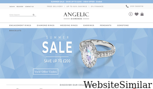angelicdiamonds.com Screenshot