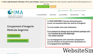 angers-radiologie.fr Screenshot