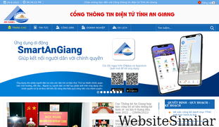angiang.gov.vn Screenshot