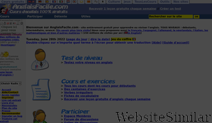 anglaisfacile.com Screenshot