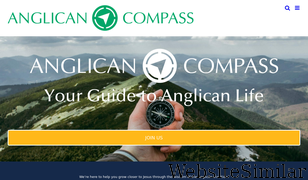 anglicancompass.com Screenshot