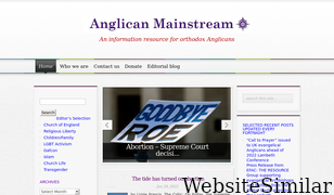 anglicanmainstream.org Screenshot