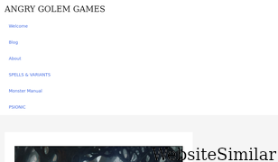 angrygolem-games.com Screenshot