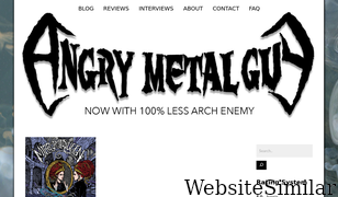 angrymetalguy.com Screenshot