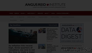angusreid.org Screenshot