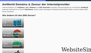 anicloud.domains Screenshot